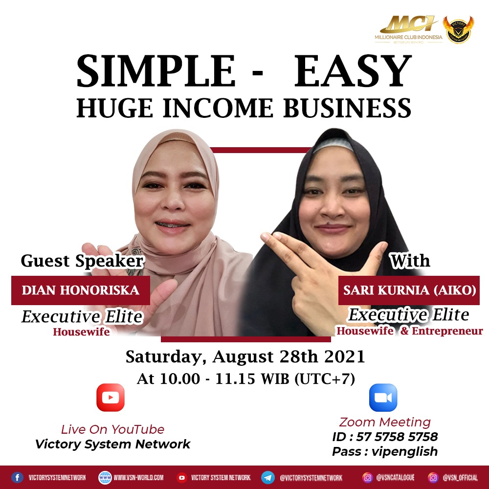 SIMPLE EASY HUGE INCOME BUSINESS