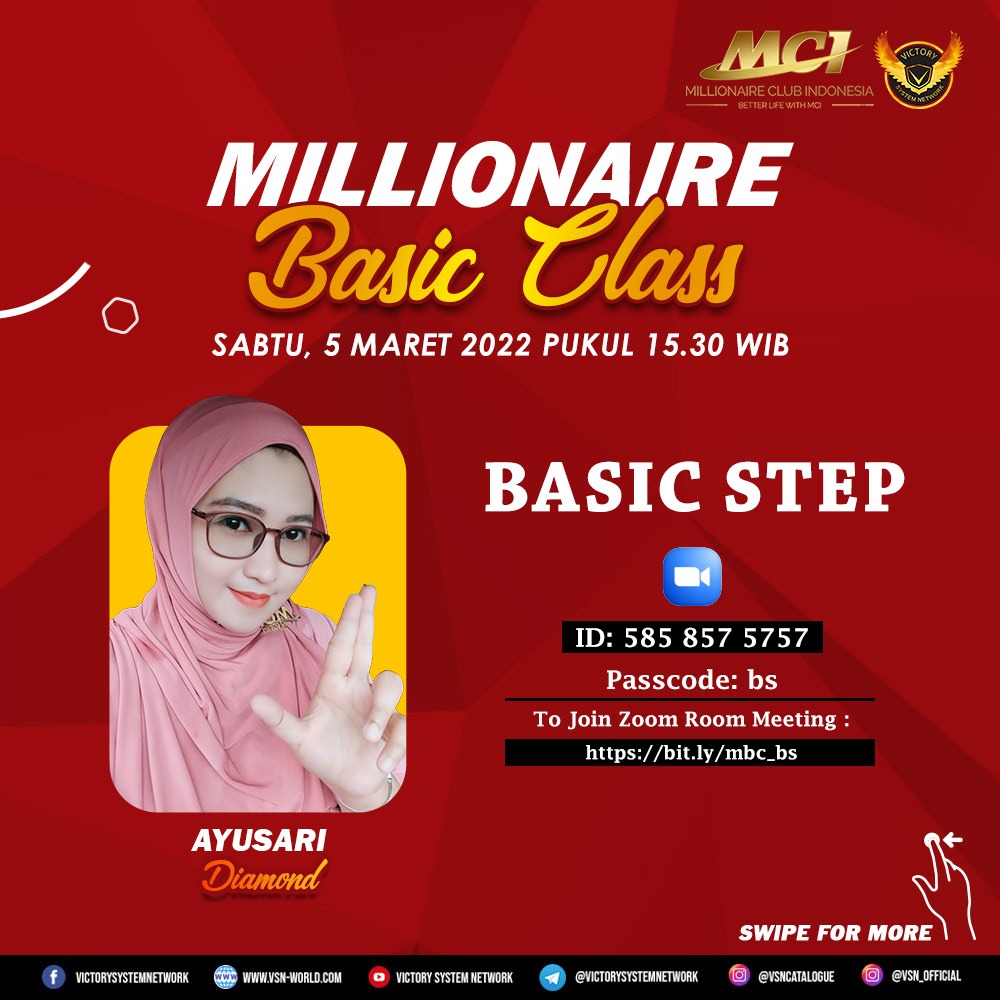 MILLIONAIRE BASIC CLASS (MBC)