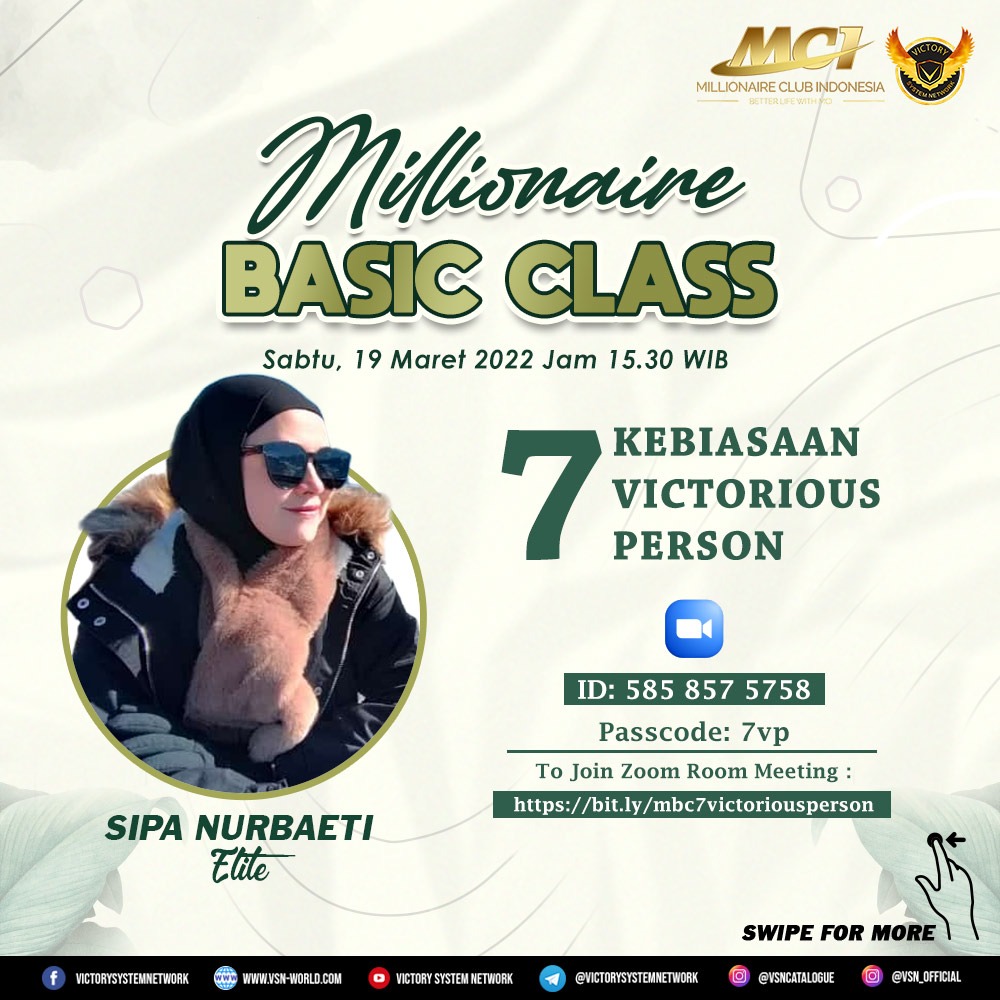 MILLIONAIRE BASIC CLASS (MBC)