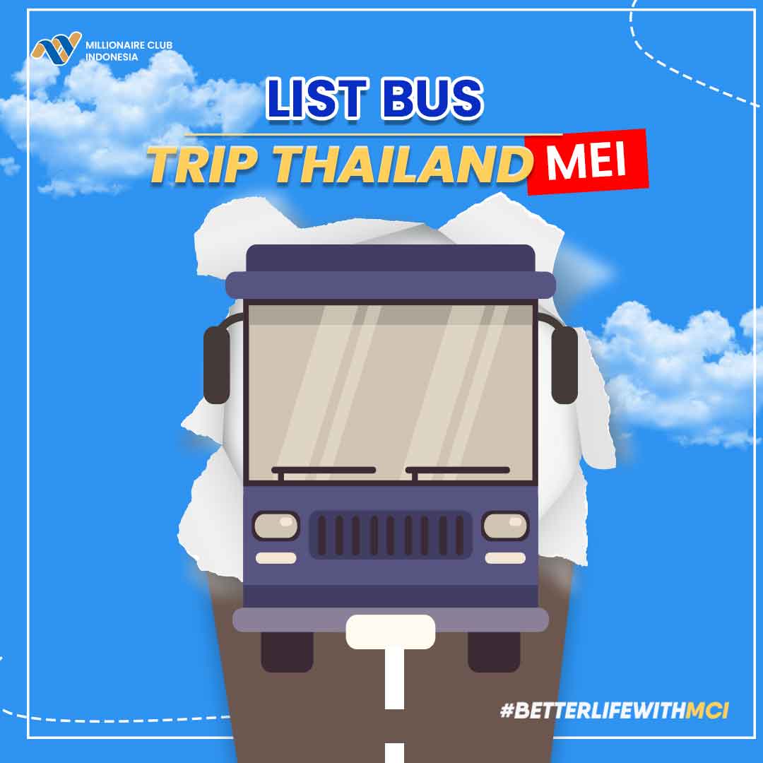 Bus List – Thailand Trip Mei