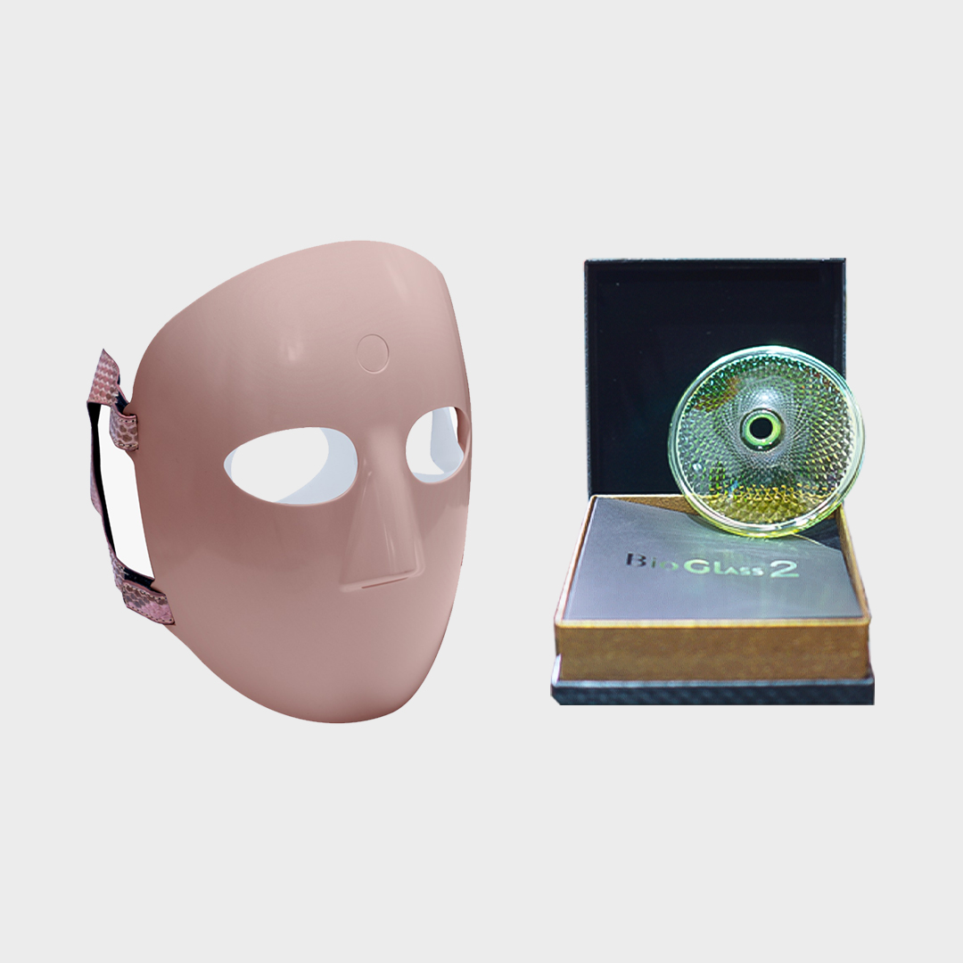 Lumiface Beauty Mask + Bioglass 2S Diamond