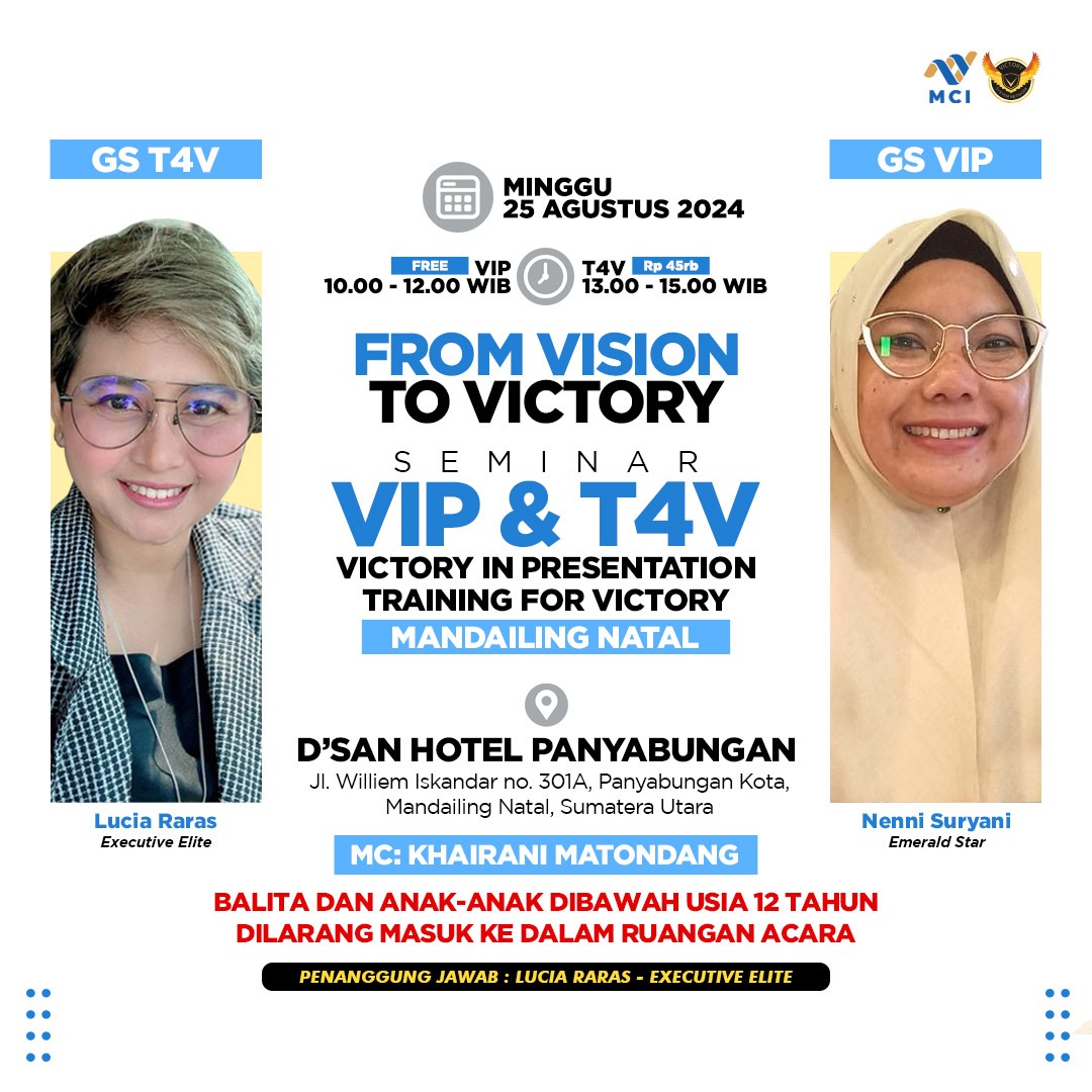 VICTORY IN PRESENTATION & TRAINING FOR VICTORY MANDAILING NATAL