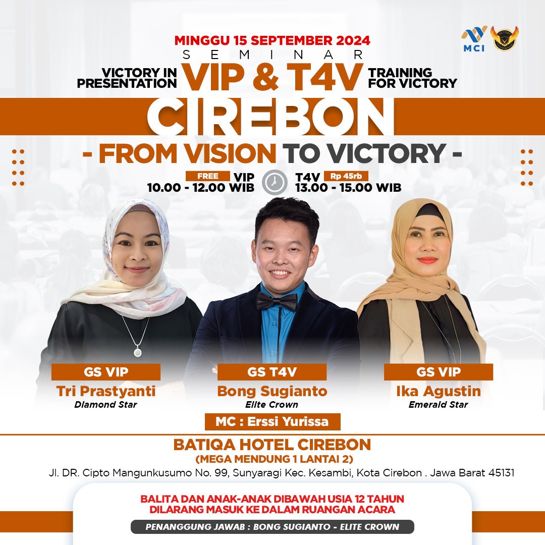 VICTORY IN PRESENTATION & TRAINING FOR VICTORY CIREBON