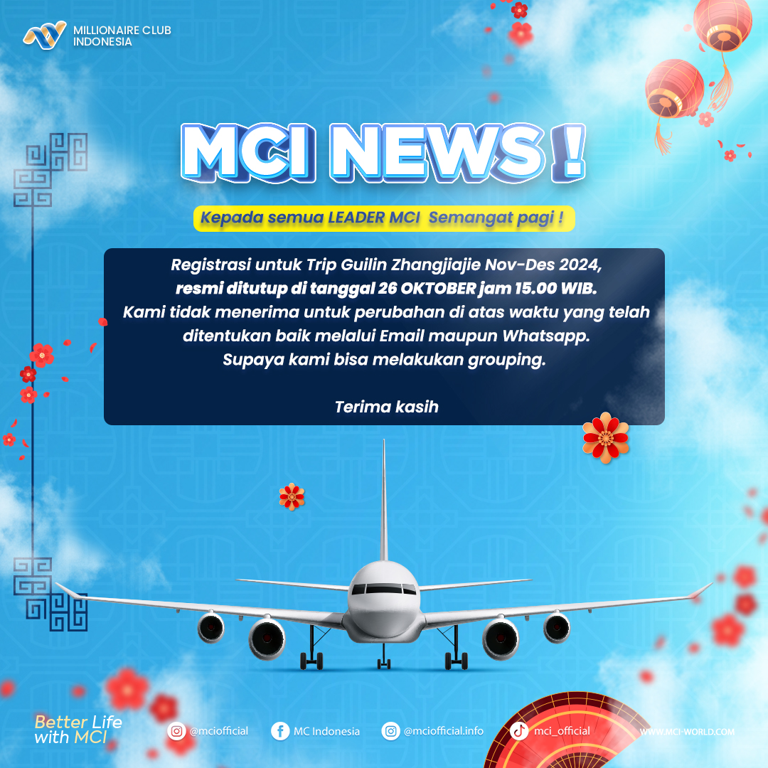 MCI | Millionaire Club Indonesia