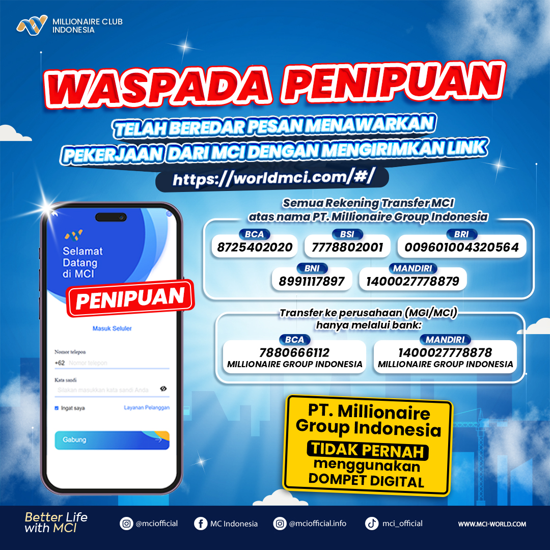 WASPADA PENIPUAN