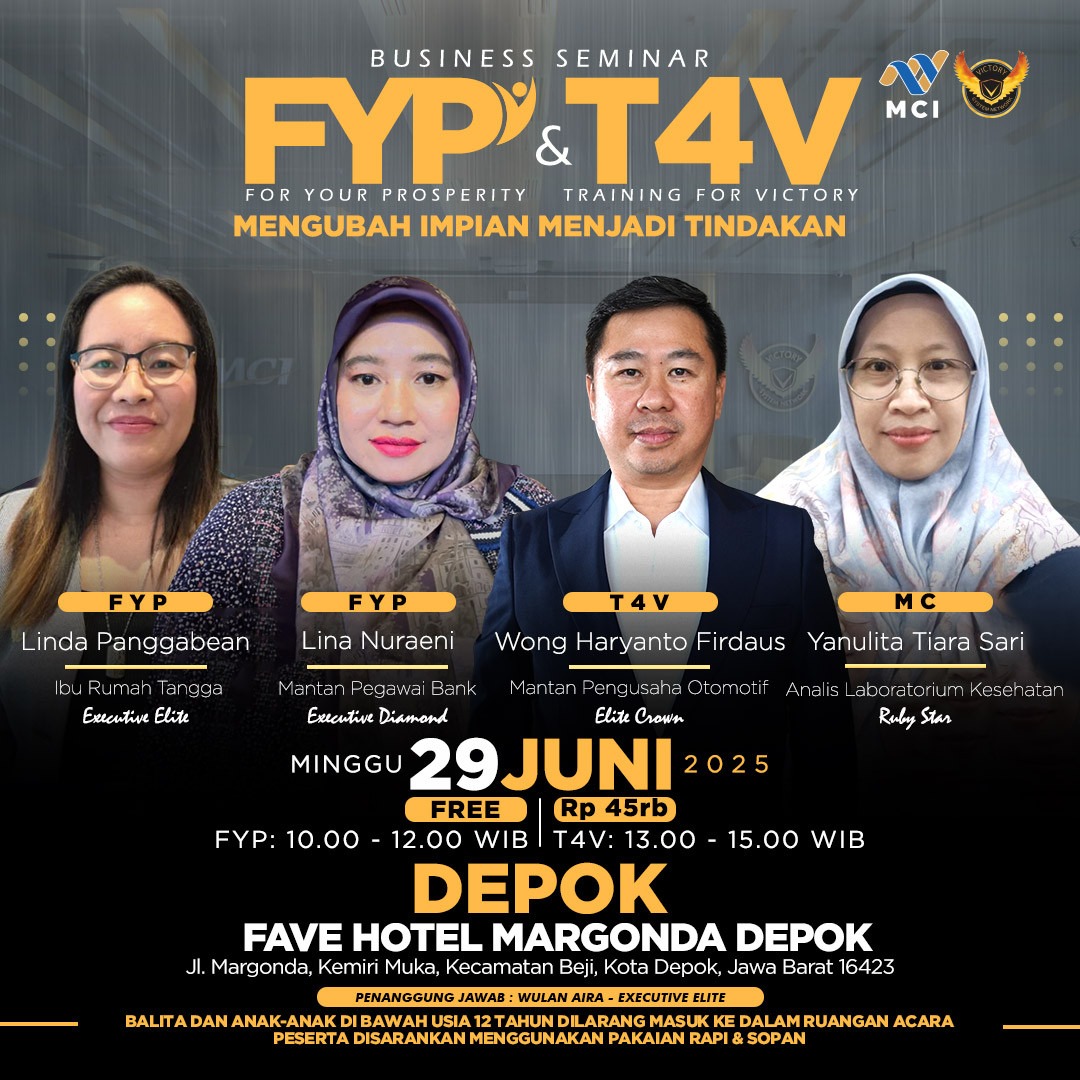 FYP (FOR YOUR PROSPERITY) & TRAINING FOR VICTORY DEPOK