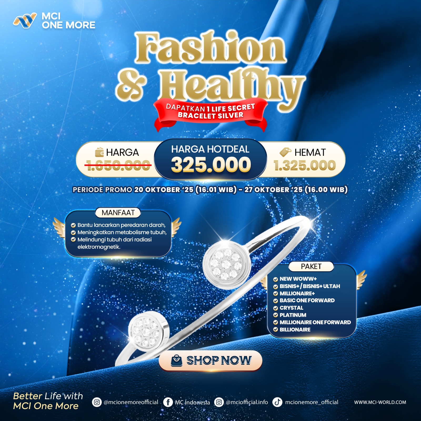 HOTDEAL PERIODE 20 OKTOBER 2025