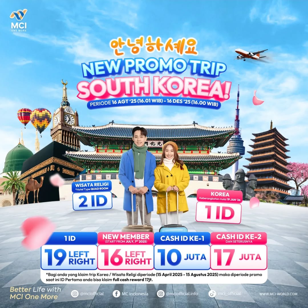 NEW PROMO TRIP SOUTH KOREA