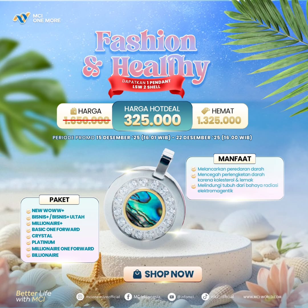 HOTDEAL PERIODE 15 DESEMBER 2025