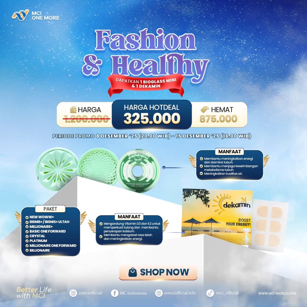 HOTDEAL PERIODE 08 DESEMBER 2025